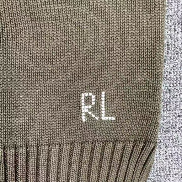 Polo Ralph Lauren Army green bear women's sweater - Picture 6 of 6
